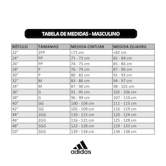 Bermuda Masculina adidas Basica 3 Listras - Foto 5