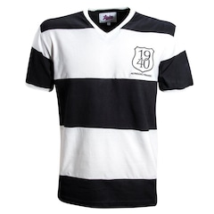 Camisa Alvinegro Praiano 1940 Liga Retrô - Masculina - Foto 1