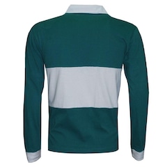 Camisa Brasil Rugby Manga Longa Liga Retrô - Masculina - Foto 3