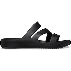 Sandália Crocs Getaway Strappy Black - Feminino - Foto 3