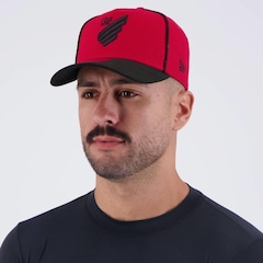 Boné Aba Curva New Era Athletico Paranaense Cap 940 - Snapback - Adulto - Foto 5