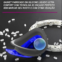 Kit Óculos de Natação Gold Sports Lince Demi Mirror Hd-Mesh Bag + Clip Nasal + Protetor de Ouvido - Adulto - Foto 6