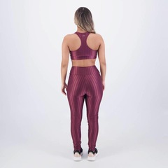 Conjunto Selene Top com Bojo + Calça Legging 3D - Feminino - Foto 5