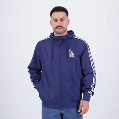Jaqueta com Capuz New Era Mlb Los Angeles Dodgers - Masculina - Foto 3