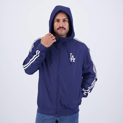 Jaqueta com Capuz New Era Mlb Los Angeles Dodgers - Masculina - Foto 1