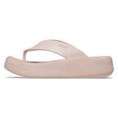 Chinelo Crocs Getaway Plataform Flip Quartz - Feminino - Foto 7