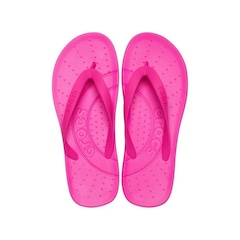 Chinelo Crocs Flip Pink Crush - Unissex - Foto 4