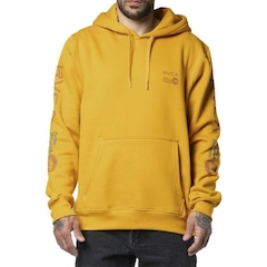 Moletom Rvca Canguru Anp 280G Wt24 Masculino Mostarda - Foto 1