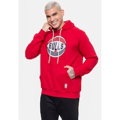 Blusão De Moletom Com Capuz NBA Basketball Chicago Bulls - Masculino - Foto 4