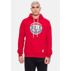 Blusão De Moletom Com Capuz NBA Basketball Chicago Bulls - Masculino - Foto 1