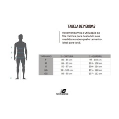 Bermuda New Balance Tenacity Logo 7" - Masculina - Foto 6