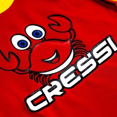 Camiseta de Poliamida Cressi Manga Longa Uv50 - Infantil - Foto 3