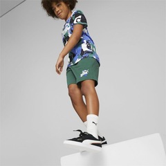 Shorts Puma Essentials+ Street Art - Infantil - Foto 2