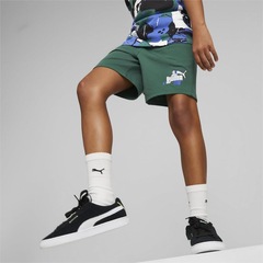 Shorts Puma Essentials+ Street Art - Infantil - Foto 1