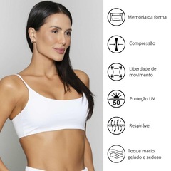 Top com Bojo Leve Sustentação Run More - Feminio - Foto 4