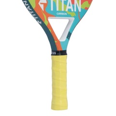Grip Mormaii Anti Vibração Pro Para Raquetes De Beach E Padel Preto - Foto 6