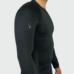 Camiseta Rusty Lycra Surf Long Masculina - Foto 4