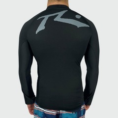Camiseta Rusty Lycra Surf Long Masculina - Foto 5