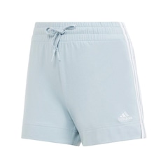 Shorts adidas Essentials Slim Três Listras - Feminino - Foto 1