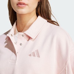 Camisa Polo de Moletinho adidas All Szn - Feminina - Foto 7