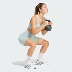 Shorts adidas Bolso 7-Inch Optime Essentials - Feminina - Foto 4