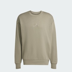 Blusão de Moletom sem Capuz adidas Crew Moletinho All Szn - Masculino - Foto 2