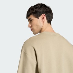 Blusão de Moletom sem Capuz adidas Crew Moletinho All Szn - Masculino - Foto 6