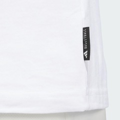 Camiseta adidas Estampada Basketball Crest - Masculina - Foto 8