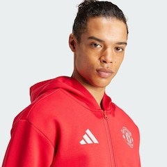 Jaqueta com Capuz adidas Hino Manchester United - Masculina - Foto 8