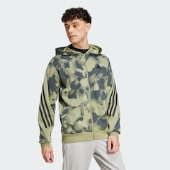 Jaqueta de Moletom com Capuz adidas Estampa Corrida Future Icons Três Listras - Masculina - Foto 6