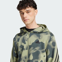 Jaqueta de Moletom com Capuz adidas Estampa Corrida Future Icons Três Listras - Masculina - Foto 7