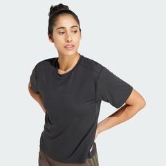 Camiseta adidas Power Back-Cutout Três Listras - Feminina - Foto 7