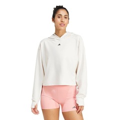 Blusão de Moletom com Capuz adidas Power Loose Fit Back-Ventillation - Feminino - Foto 2