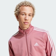 Agasalho sem Capuz adidas Malha Basic 3-Stripes - Feminino - Foto 9