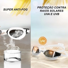 Óculos de Natação Gold Sports Snake Performance 5.0 - Adulto - Foto 8