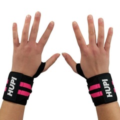 Luvas para Academia Octo Maxgrip Fiber + Par Munhequeira Hupi - Adulto - Foto 6