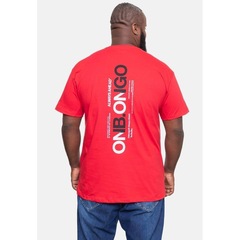 Camiseta Onbongo Plus Size Estampada - Masculina - Foto 4