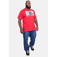 Camiseta Onbongo Plus Size Estampada - Masculina - Foto 5