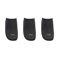 Kit 3 Pares Meia Sapatilha Lupo Sport 03270-089 - Feminino - Foto 3