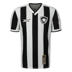 Camisa do Botafogo Reebok Uniforme 1 S/Nº 24/25 - Masculina - Foto 2