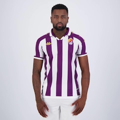 Camisa Real Valladolid Kappa Home 2024 - Masculina - Foto 1