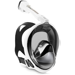 Máscara Subaquática de Mergulho Gold Sports Full Face Confort com Snorkel - Foto 1