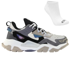Tênis Qix Trek Urban Hiking + Par de Meias - Masculino - Foto 1