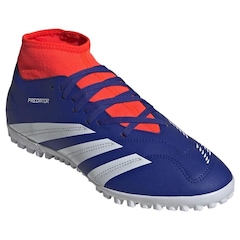 Chuteira Society Adidas Predator 24 Club Sock - Adulto - Foto 1