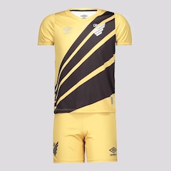 Kit Uniforme de Futebol 2 do Athletico Paranaense 2024 Umbro - Infatil - Foto 1