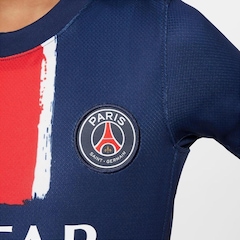 Camisa Paris Saint-Germain I 2024/25 Torcedor Pro - Infantil - Foto 4