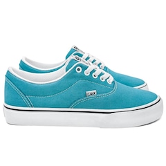 Tênis Qix Sunset Vulcan Azul Lavanda Branco Unissex - Foto 4