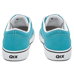 Tênis Qix Sunset Vulcan Azul Lavanda Branco Unissex - Foto 6