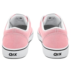Tênis Qix Sunset Vulcan Rosa Bebe Branco Unissex - Foto 6