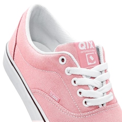 Tênis Qix Sunset Vulcan Rosa Bebe Branco Unissex - Foto 7